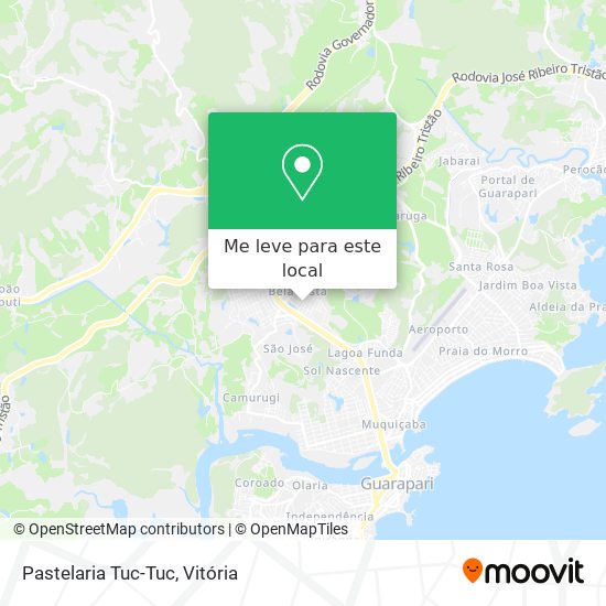 Pastelaria Tuc-Tuc mapa