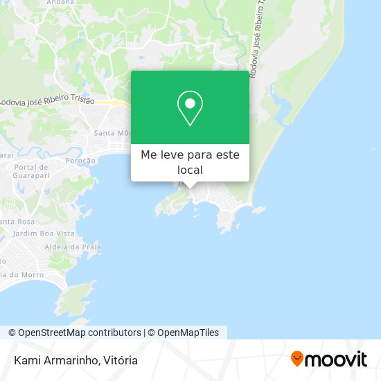 Kami Armarinho mapa
