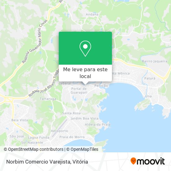 Norbim Comercio Varejista mapa