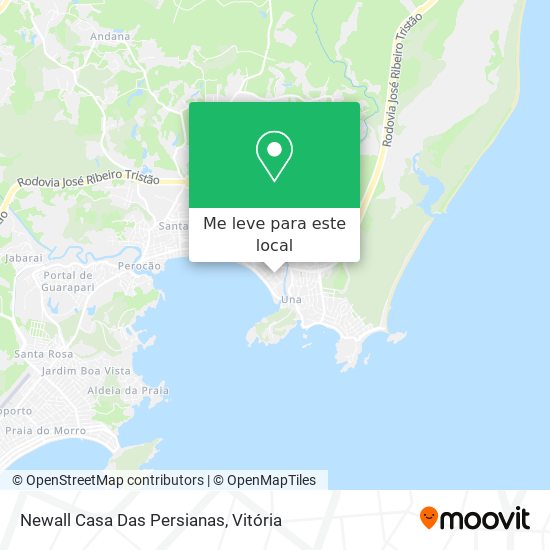 Newall Casa Das Persianas mapa