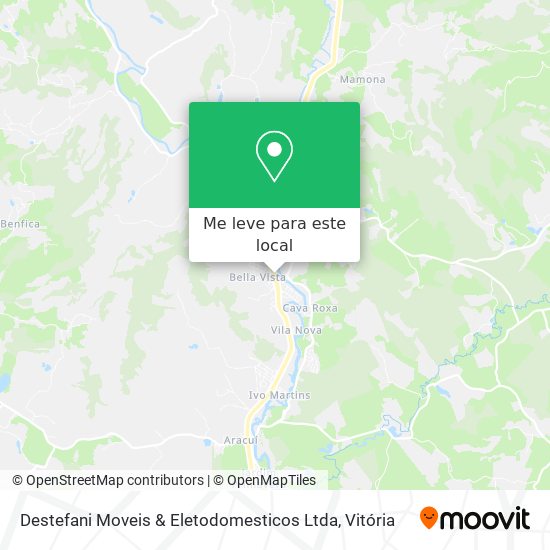 Destefani Moveis & Eletodomesticos Ltda mapa