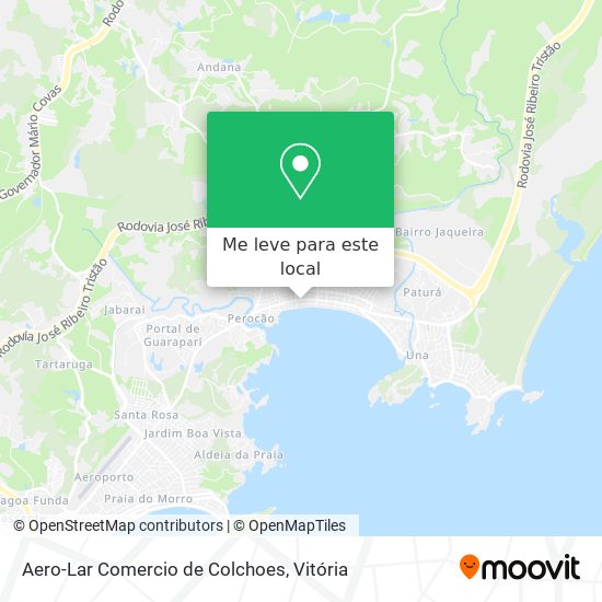Aero-Lar Comercio de Colchoes mapa
