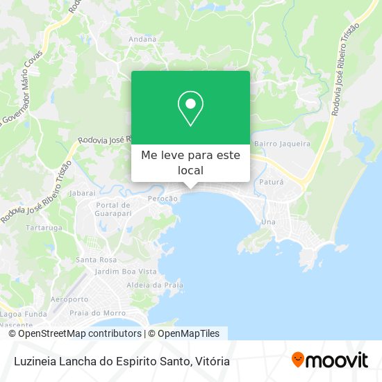 Luzineia Lancha do Espirito Santo mapa