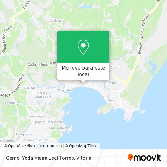 Cemei Yeda Vieira Leal Torres mapa