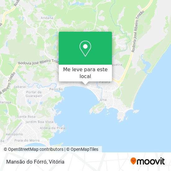 Mansão do Fórró mapa