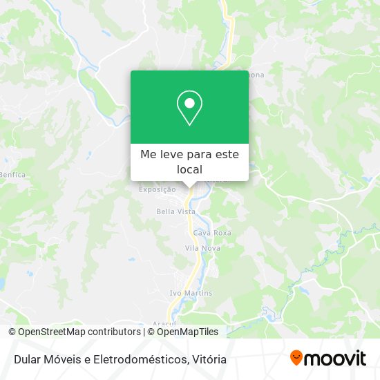 Dular Móveis e Eletrodomésticos mapa