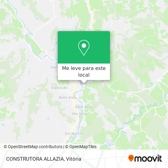 CONSTRUTORA ALLAZIA mapa