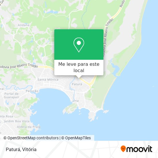 Paturá mapa