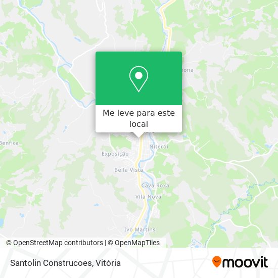 Santolin Construcoes mapa