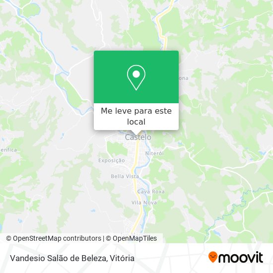 Vandesio Salão de Beleza mapa