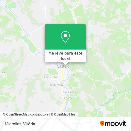 Microlins mapa