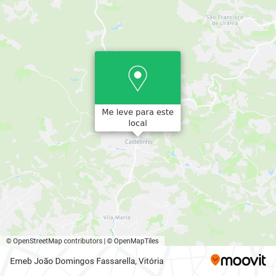 Emeb João Domingos Fassarella mapa
