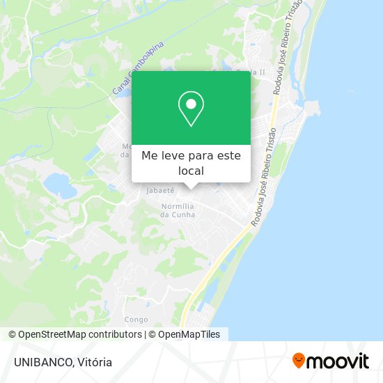 UNIBANCO mapa
