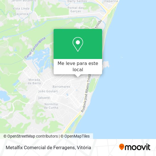 Metalfix Comercial de Ferragens mapa