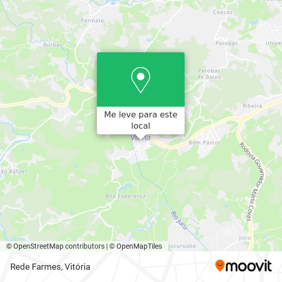 Rede Farmes mapa