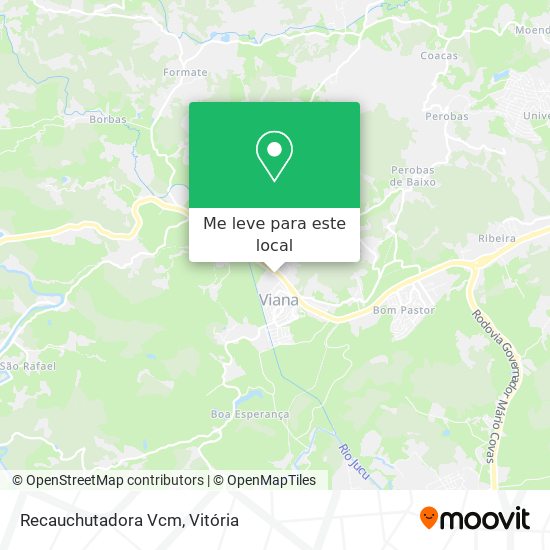 Recauchutadora Vcm mapa