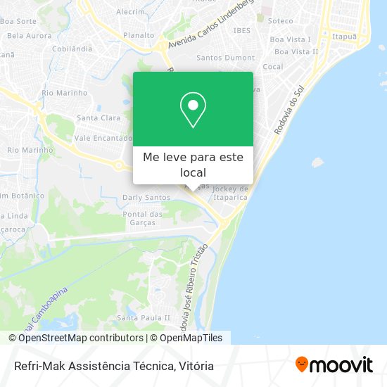Refri-Mak Assistência Técnica mapa