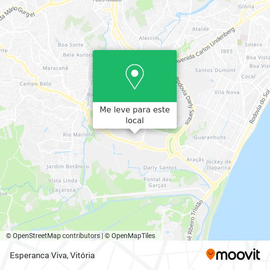 Esperanca Viva mapa