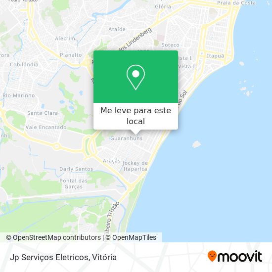 Jp Serviços Eletricos mapa