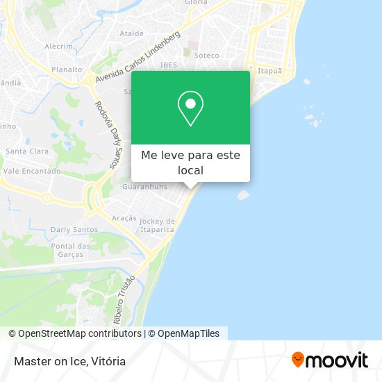 Master on Ice mapa