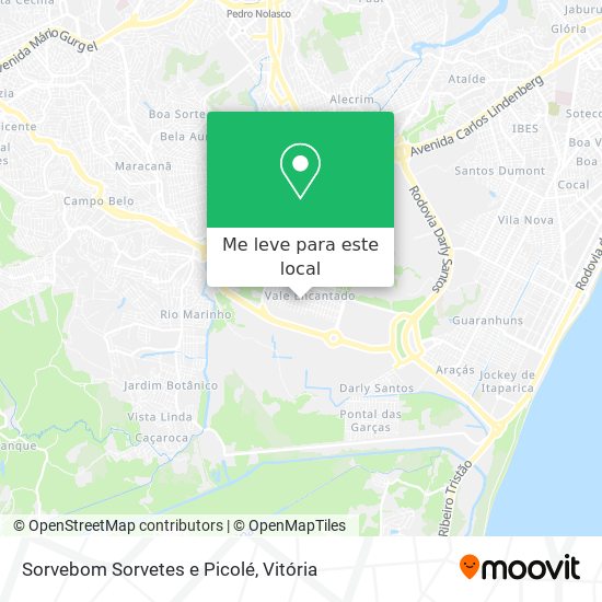 Sorvebom Sorvetes e Picolé mapa