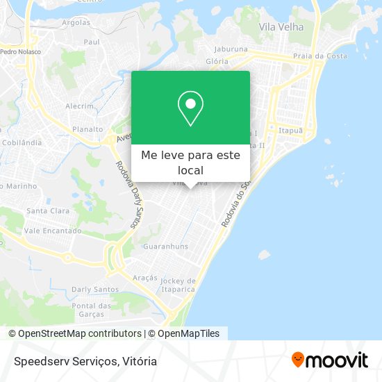 Speedserv Serviços mapa