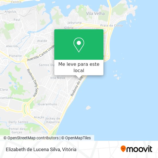 Elizabeth de Lucena Silva mapa