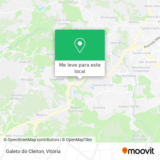 Galeto do Cleiton mapa