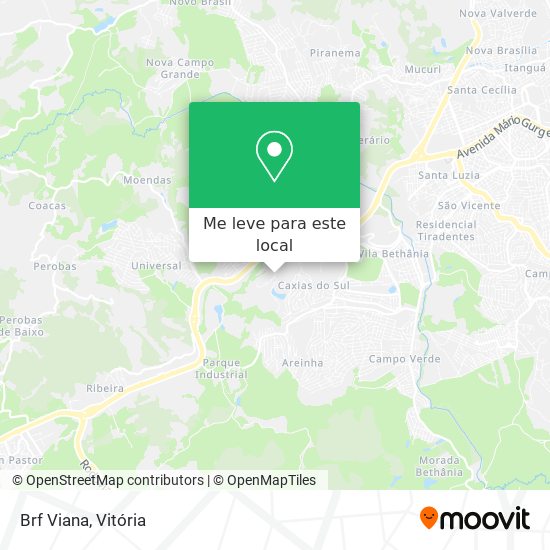 Brf Viana mapa