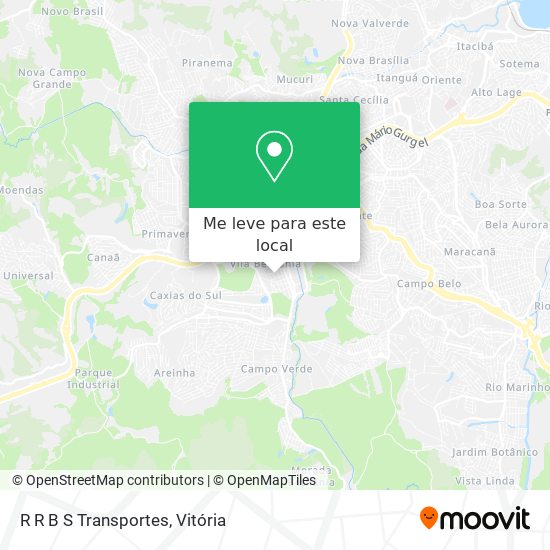 R R B S Transportes mapa