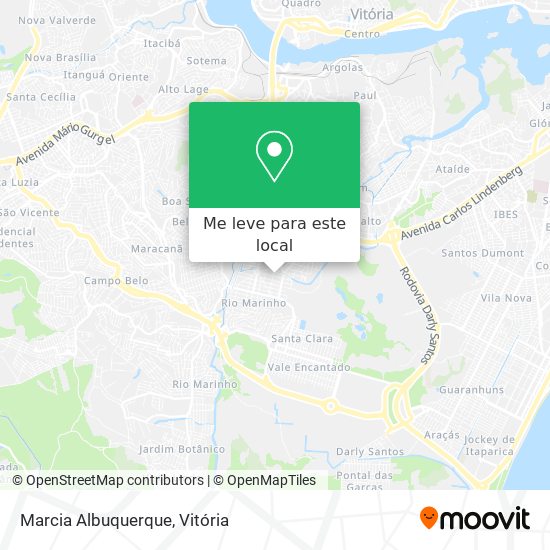 Marcia Albuquerque mapa