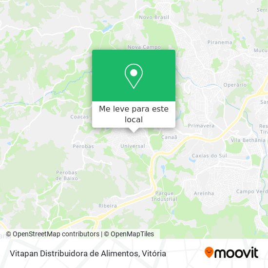 Vitapan Distribuidora de Alimentos mapa