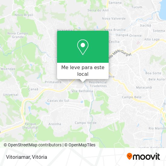 Vitoriamar mapa