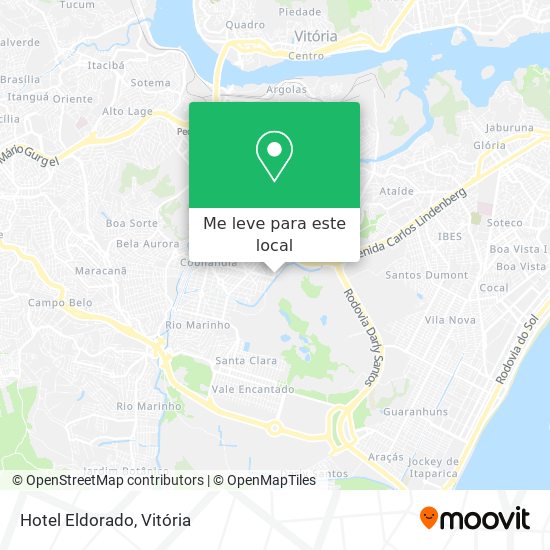 Hotel Eldorado mapa