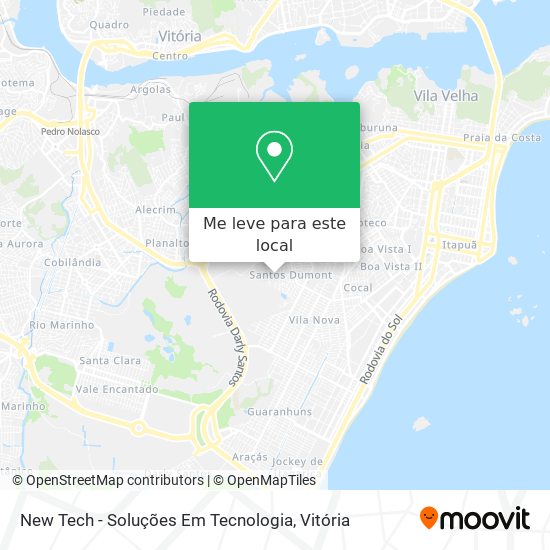 New Tech - Soluções Em Tecnologia mapa