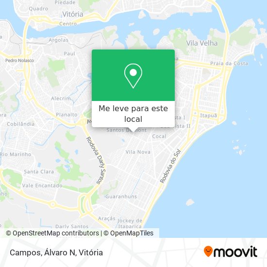 Campos, Álvaro N mapa