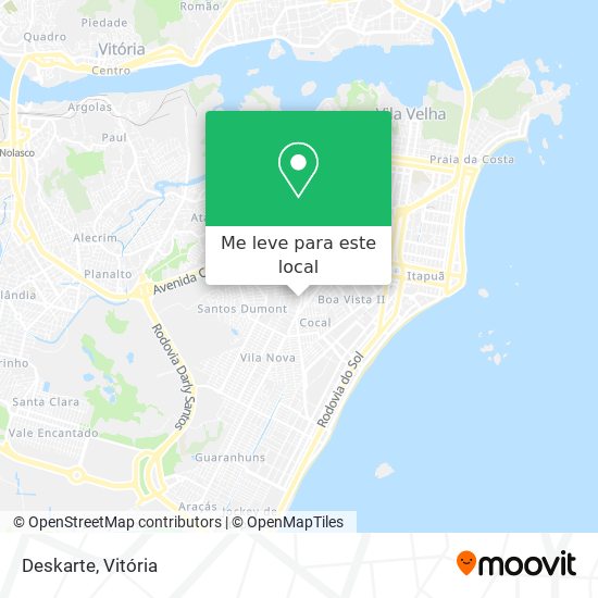 Deskarte mapa