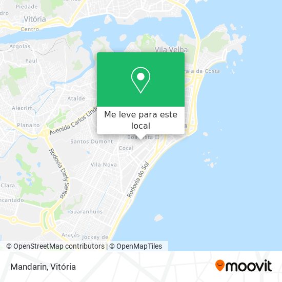 Mandarin mapa