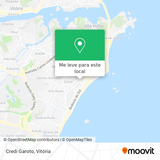 Credi Garoto mapa