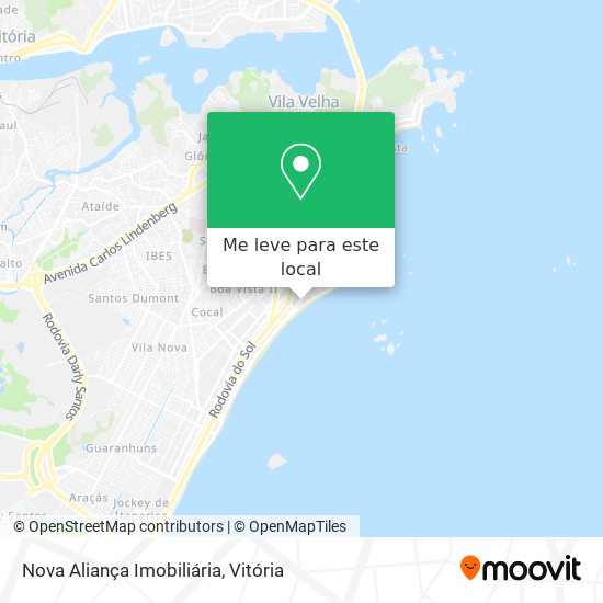 Nova Aliança Imobiliária mapa