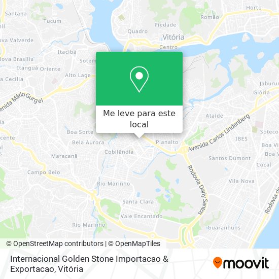 Internacional Golden Stone Importacao & Exportacao mapa