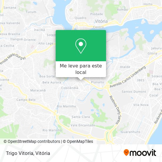 Trigo Vitoria mapa