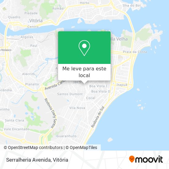Serralheria Avenida mapa