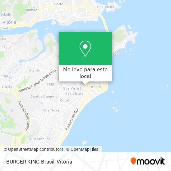 BURGER KING Brasil mapa