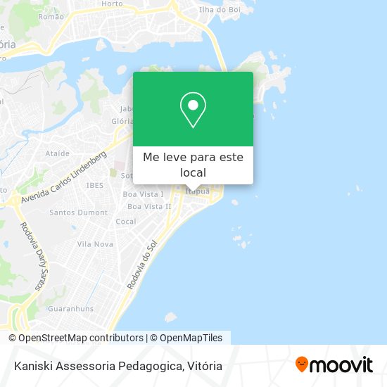 Kaniski Assessoria Pedagogica mapa