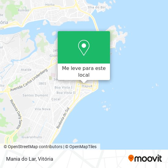 Mania do Lar mapa