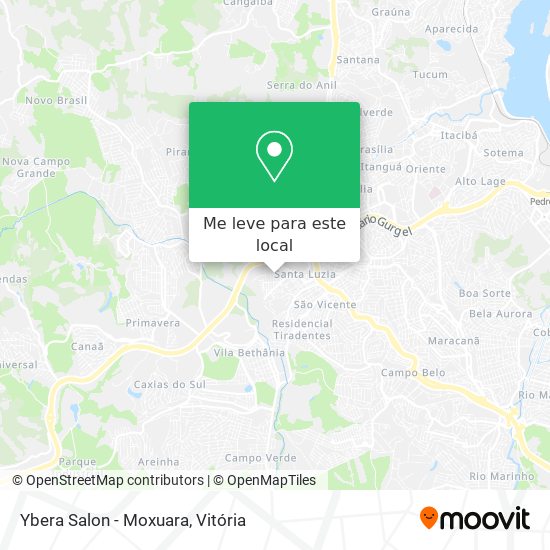 Ybera Salon - Moxuara mapa