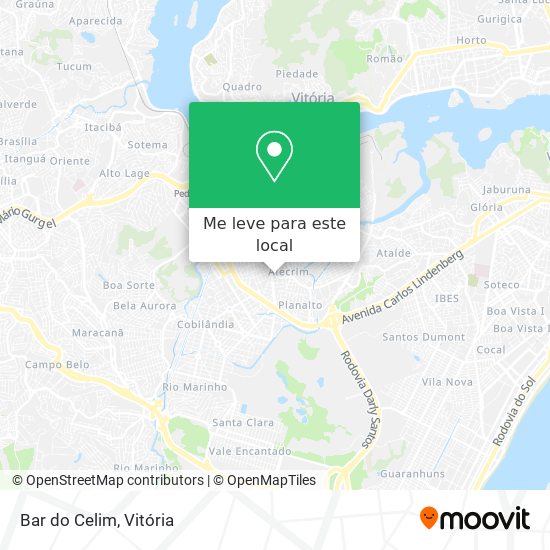 Bar do Celim mapa