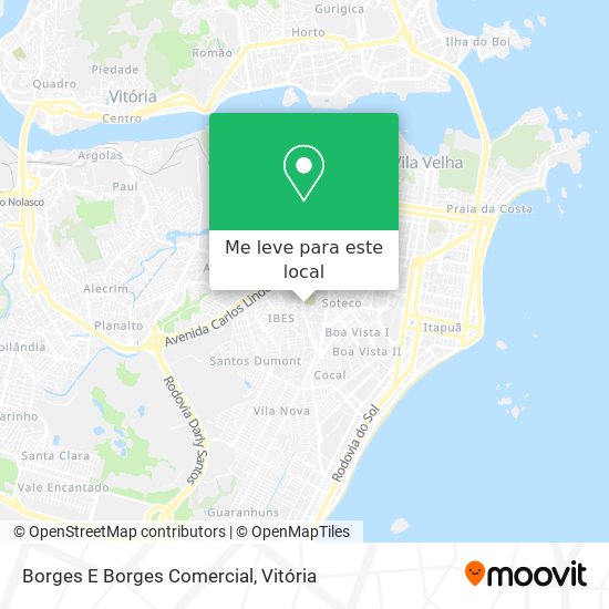 Borges E Borges Comercial mapa