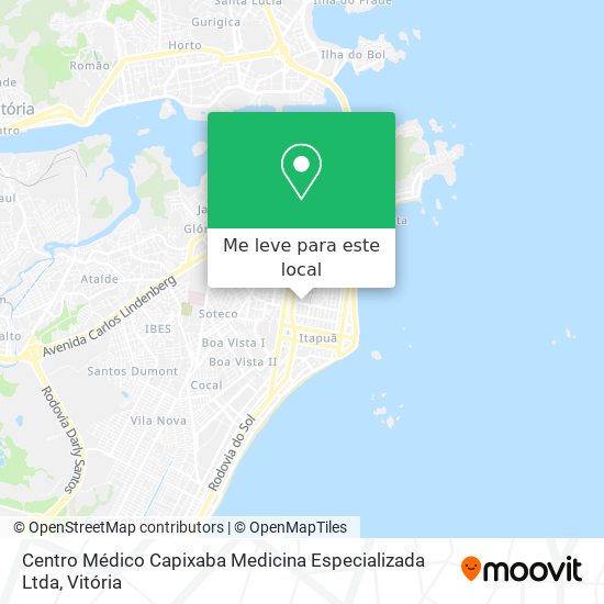 Centro Médico Capixaba Medicina Especializada Ltda mapa
